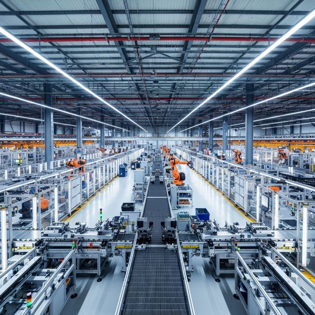 Modern Manufacturing Facility